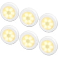 thumbnail image 1 of Motion Sensor Light, Cordless Battery-Powered LED Night Light, Stick-anywhere Indoors, 1 of 4