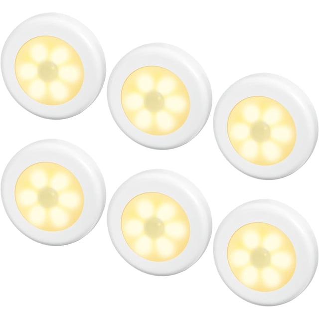 Motion Sensor Light, Cordless Battery-Powered LED Night Light, Stick-anywhere Indoors