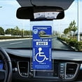 thumbnail image 2 of 5pcs Handicapped Placard Holders for Disabled Parking Permits, 2 of 5