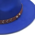 thumbnail image 3 of TELOLY 2Pcs Men Hats,Suitable for Multiple Occasions Cowboy Hats,Vintage Ethnic Vibe Cowgirl Hats Women,Color Mixing4, 3 of 4