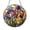 Acrylic 3.5 Inch, variant on Iris Flower Stained Glass Suncatcher – Blue and Purple Floral Window Hanging Art