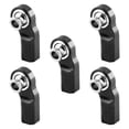 thumbnail image 4 of Varillas de cabeza de bola doblada M3, juego de eslabones de dirección para modelo 1/10, accesorios de repuesto para coche, soporte de cabeza de bola, Negro, 4 of 8