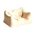 thumbnail image 1 of Colección de adornos de sofás para casas de muñecas a escala 1:12, fotografía de simulación y decoración. Blanco beige, 1 of 9