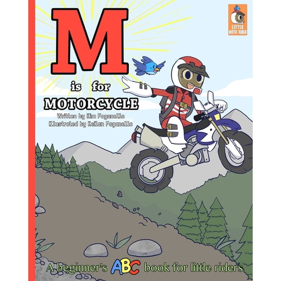 Little Moto Rider M is for Motorcycle: A Beginner's ABC Book for Little Riders, Book 1, (Paperback)