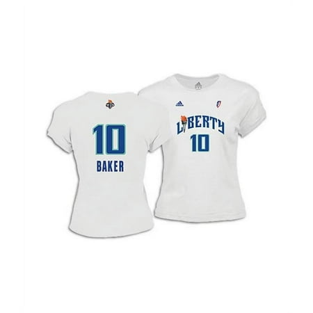 Adidas WNBA Women's New York Liberty Sherill Baker #10 Fan Favorite Tee