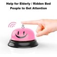 thumbnail image 2 of Call Bell, Service Bell Dinner Desk Bell for The Porter Kitchen Restaurant Bar Hotel Schools (2 Pack, Pink), 2 of 5