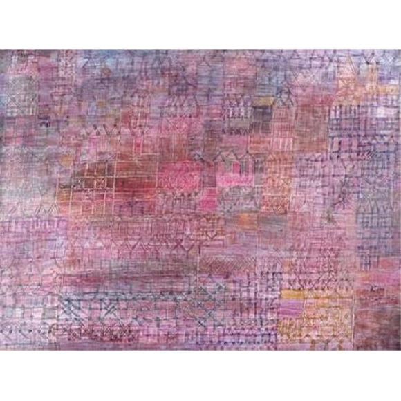 Selected Artworks PDX3PK1952SMALL Cathedrals Poster Print by Paul Klee&#44; 11 x 14 - Small