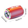 thumbnail image 5 of FFENYAN Intelligent Bluetooth Speaker Bluetooth Small Portable Speaker High Sound Quality High Volume Car Mounted Household Card Insertion Subwoofer, 5 of 9
