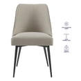 thumbnail image 3 of Steve Silver Olson Khaki Upholstered Dining Side Chairs, Set of 2, 3 of 6