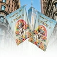 thumbnail image 4 of Wagging Tail Cavalier King Charles Spaniel Celebrates Rainbow Pride LGBT LGBTQ+ House Flag 28x40in Double Sided Dog Lover Gifts Outdoor Decor - 01003, 4 of 5