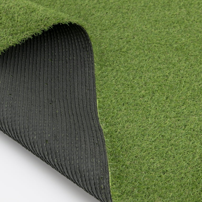 Mainstays 5'x7' Green Luxury Faux Grass Outdoor Area Rug