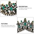 thumbnail image 2 of MasteelfCA Wedding Rhinestone Crown Tiara Delicate Beautiful Party Supply Rhinestone Crown, 2 of 8