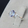 thumbnail image 3 of Dainty Alexandrite Ring, Handmade Vintage Ring, Purple Blue Ring, Alexandrite Ring, Women Engagement Ring, Gift for her, 925 Silver Ring, 3 of 3