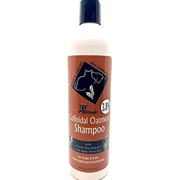 Doc Ackermans Herbal Colloidal Oatmeal Pet Shampoo Enhanced W Green