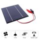 thumbnail image 3 of Kuymtek Senderismo al aire libre Panel solar impermeable 5V 5W Cargador solar portátil Banco de energía, 3 of 9