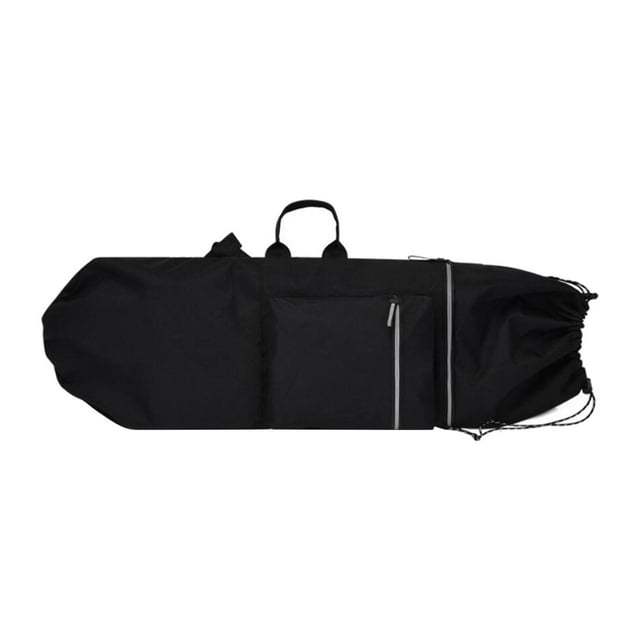 jinwen Sac à Dos Planche à Roulettes Étui de Transport Longboard Étui de Protection Pliable Planche à Roulettes Noir 84cmx32cm
