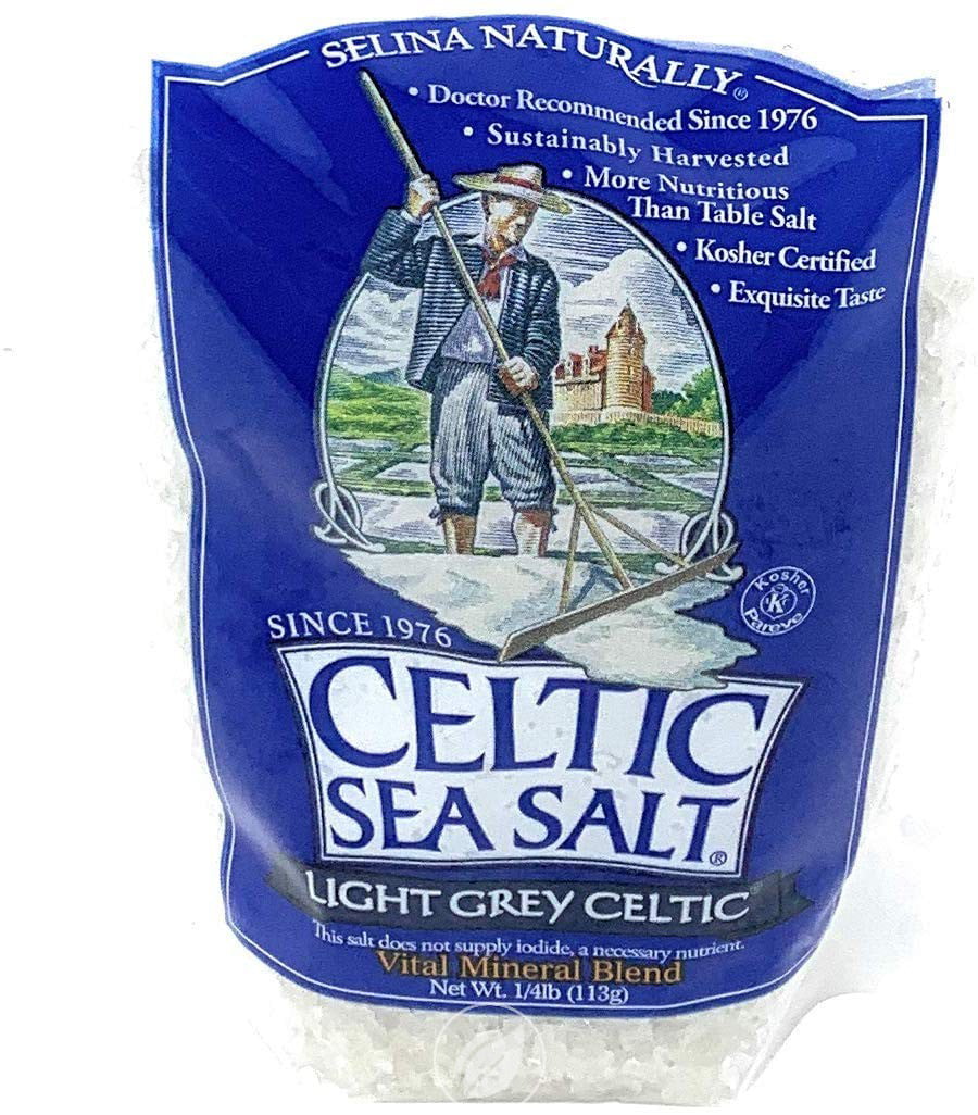 Celtic Sea Salt Light Grey Celtic Salt 14 Lb Resealable Bag 4 Ounce