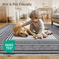 thumbnail image 4 of ODIKA 2'x3' Washable Doormat Non-Slip, Low Pile Greek Rectangle Classical Meander Fret Border Mythology Key Geometric for Entryway, Kitchen, Laundry Room, 4 of 7