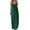 Green, variant on Xunlbb Summer Dresses For Women Casual Boho Solid Color Dress Hoop Sling Beach Long Maxi Dress With Pockets Summer Vacation Beach Party Casual Outfit
