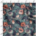thumbnail image 2 of Soimoi Poly Canvas Blue Fabric By the Yard - 56 Inch Wide - Florals Print Fabric - Elegant and Timeless Patterns for Fashion and Home Decor Printed Fabric, 2 of 6