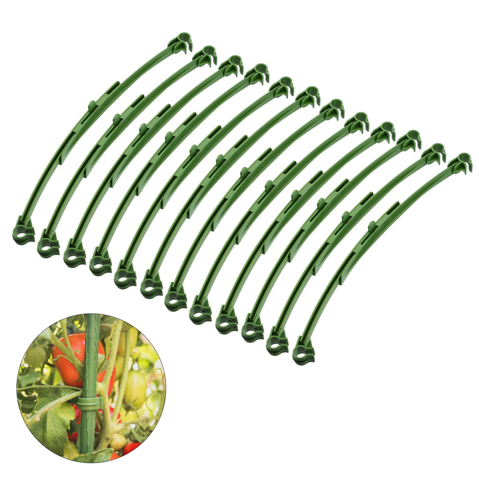 BELUPAI Garden Reusable Expandable Trellis Connectors Tools Tomato