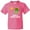 Neon Pink, variant on Inktastic Daddys Fishing Buddy Cute Frog Youth T-Shirt