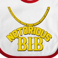 thumbnail image 4 of Inktastic Notorious Bib Boys or Girls Baby Bib, 4 of 4