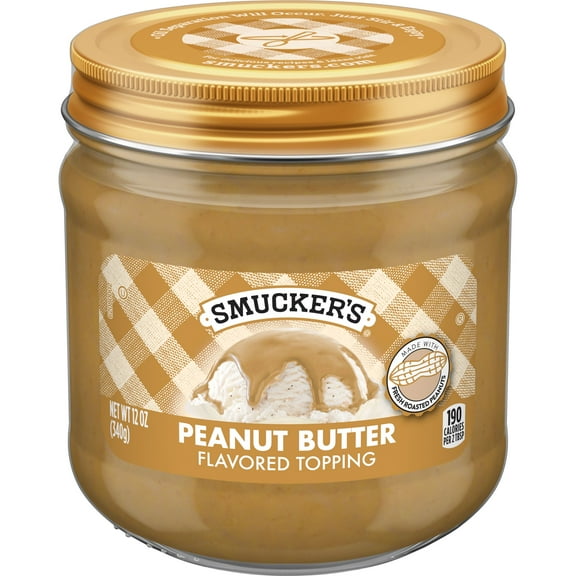 Smucker's 12 Ounce Peanut Butter Sauce Each