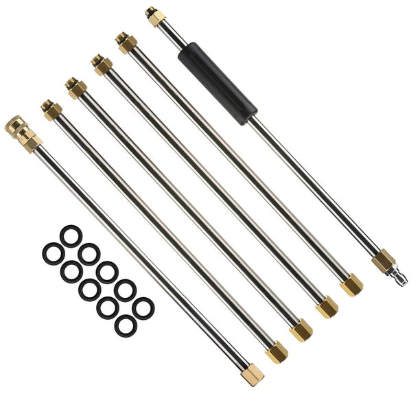 Varilla extensible para lavadora a presión M MINGLE, 2,3 m, 4000 PSI