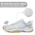 thumbnail image 2 of Cyiecw Women's Tennis Shoes Non Slip Athletic Running Shoes Fashion Sneakers Walking Shoes, 2 of 7