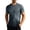 02-Gray, variant on Ecqkame Mens Athletic T-Shirts Quick Dry Printed Short Sleeve Crew Neck Shirt Workout Outdoor Sports Joggers Breathable Tee Tops White L