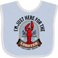 thumbnail image 3 of Inktastic Portland Maine Funny Lobster Lover Boys or Girls Baby Bib, 3 of 4