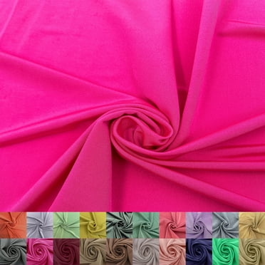 FREE SHIPPING!!! Hot Pink Neon Ice Tropical Circular Knit Fabric, DIY Projects by the Yard