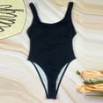 thumbnail image 5 of JGGSPWM Women's Neon Swimsuit Sexy Casual Bikini One Piece Swimsuit Black M, 5 of 6