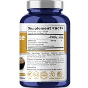 NusaPure Nattokinase 800mg: Potent 4000 FU Dietary Supplement Promoting Wellness & Health 200 Veggie Capsules Non-GMO for Unisex Adult