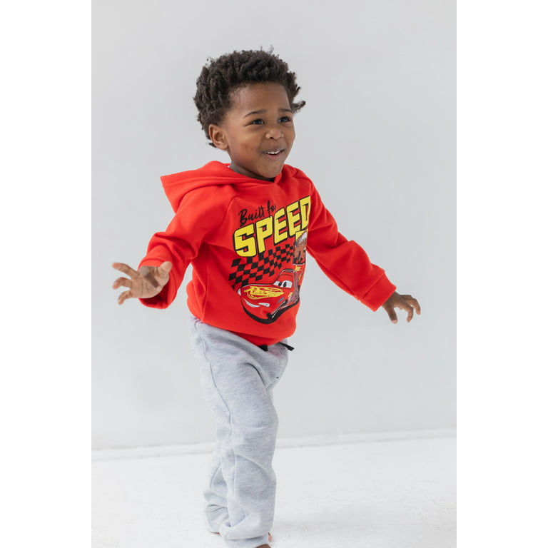  Disney Cars Boys' Long Sleeve Shirt Costume and Jogger Set for  Toddler and Little Kids – Red/Black : Clothing, Shoes & Jewelry