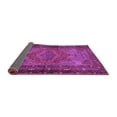 thumbnail image 2 of Ahgly Company Indoor Square Persian Purple Traditional Area Rugs, 8' Square, 2 of 4