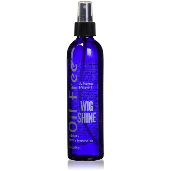 Bonfi Natural sin aceite peluca brillo spray 8 onzas