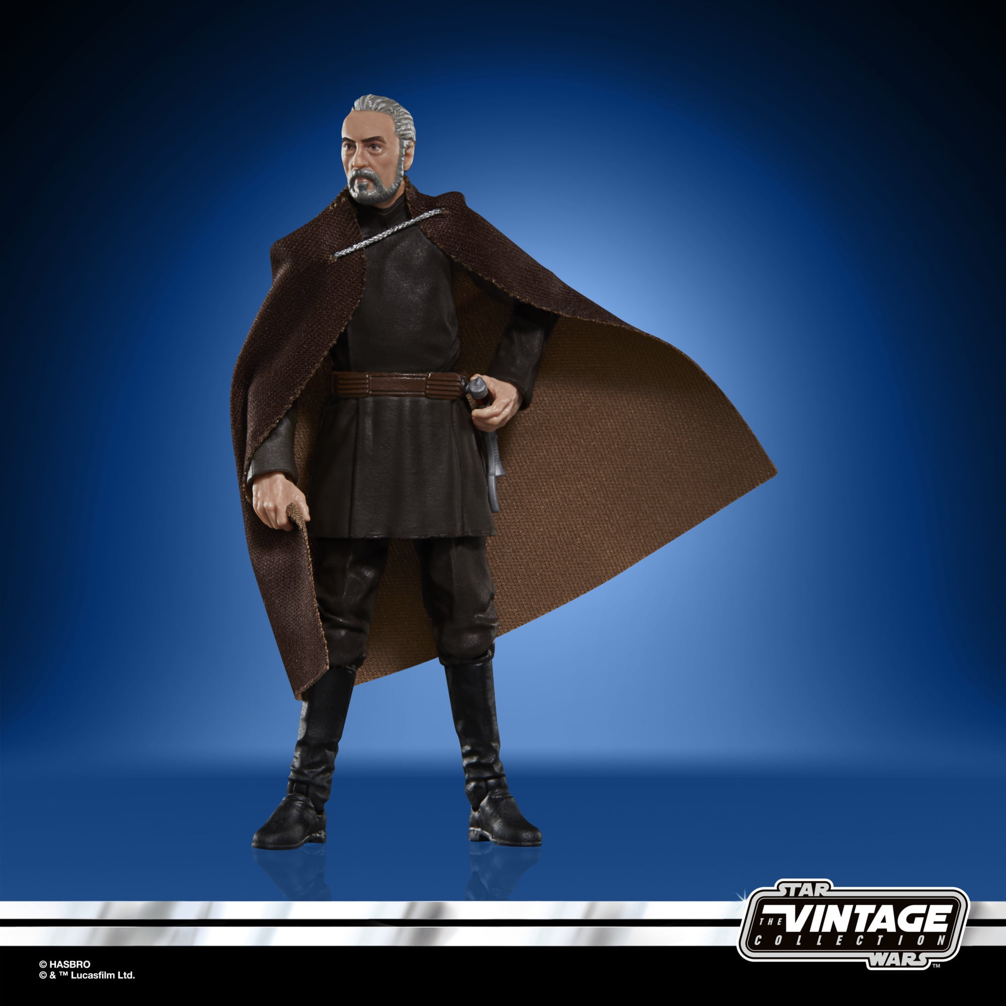 Star Wars The Vintage Collection Count Dooku, Star Wars: Attack of the Clones Action Figure (3.75”)