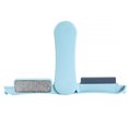 thumbnail image 1 of Cepillo para quitar el pelo, cepillo para quitar el polvo, cepillo para ropa pegajoso electrostático, portátil, plegable, 2 cabezales, cepillo Suministros de limpieza para el hogar azul claro Matsuzay HA001357-02, 1 of 6