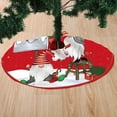 Decorative Trays for Home Decor Christmas Tree Skirt Rustic Burlap