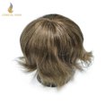thumbnail image 5 of Lyricalhair Toupee for Men Full Lace Hairpieces Human Hair Replacement System 8"X10" Transparent Lace Mens Toupee Human Hair Units for Man Bleached Knots Male Hair Prosthesis, 5 of 7