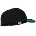 thumbnail image 4 of Brushed Cotton Twill High Profile Extra Size Cap - Black XL-3XL, 4 of 5