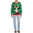 thumbnail image 2 of Holiday Time Men's Cow Ugly Christmas Sweater, 2 of 5