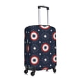 thumbnail image 4 of Multi-Size Suitcase Protective Cover Full Range Double Stitching Invisible Zipper For Travel Business Independence Day Theme Star (4) Large, 4 of 8