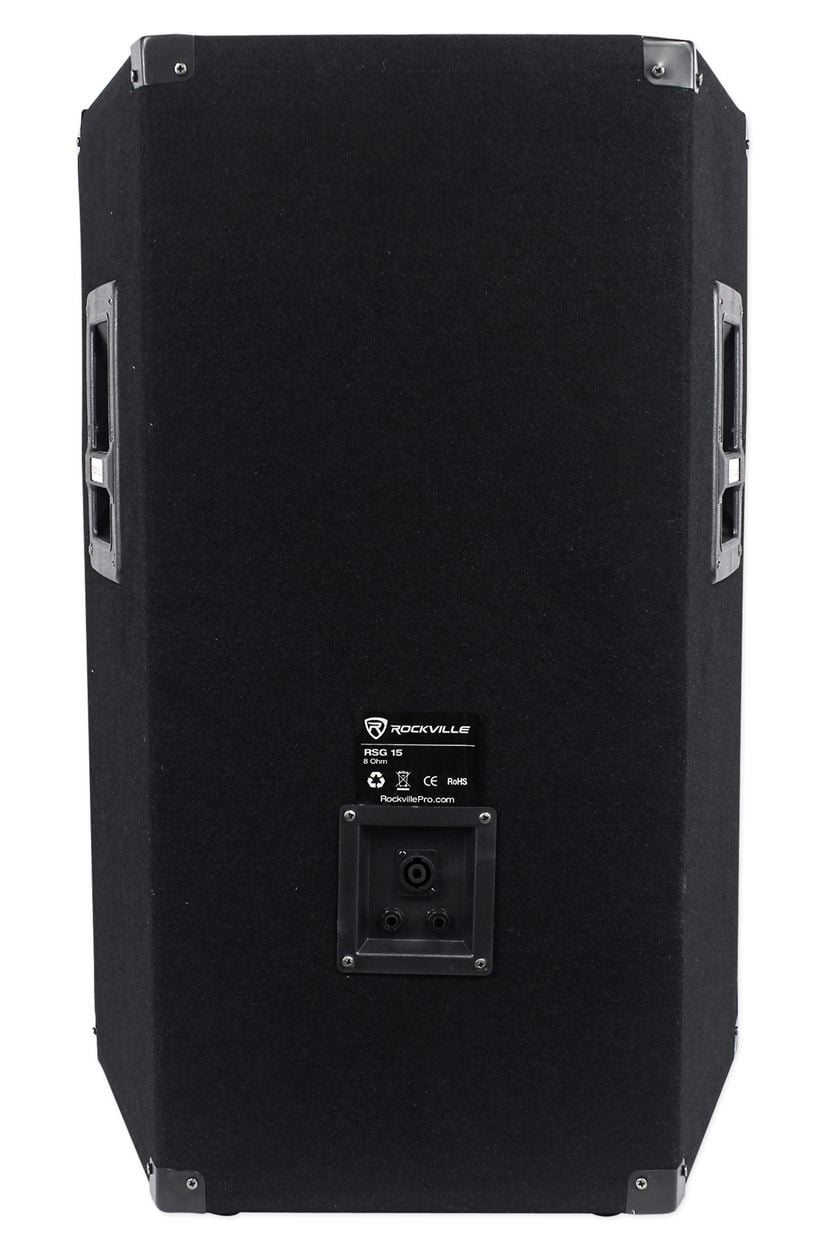 Rockville RSG15 15” 3-Way 1500 Watt 8-Ohm Passive DJ/Pro Audio PA Speaker