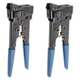 thumbnail image 1 of 2X pour RJ45 8P8C 8P LAN Ethernet Outil de Sertissage de Cordon de Câble, 1 of 6
