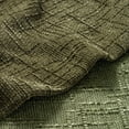 thumbnail image 2 of THOPBPRK Textured Throw Pillow Covers Thick Chenille Decorative Pillows Olive Green 18x18 Inch Set of 2 Modern Boho Farmhouse Home Decor Neutral Cushion Covers for Couch Sofa Living Room Bedroom, 2 of 14