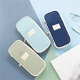 thumbnail image 3 of Big Capacity Pencil Case, Special Cute Aesthetic Pencil Pouch Cases | Big Stationery Pencil Case Bag Navy, 3 of 4