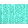 thumbnail image 1 of Ahgly Company Indoor Rectangle Abstract Turquoise Blue Contemporary Area Rugs, 8' x 12', 1 of 4